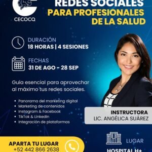 Curso de redes sociales para profesionales de la salud